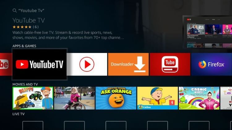 How-to-Install-YouTube-TV-on-Fire-TV-Stick-Amazon-Store-Step-4