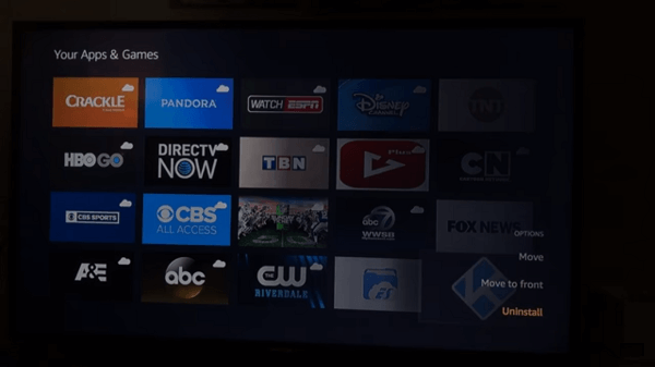 how to uninstall kodi and start new