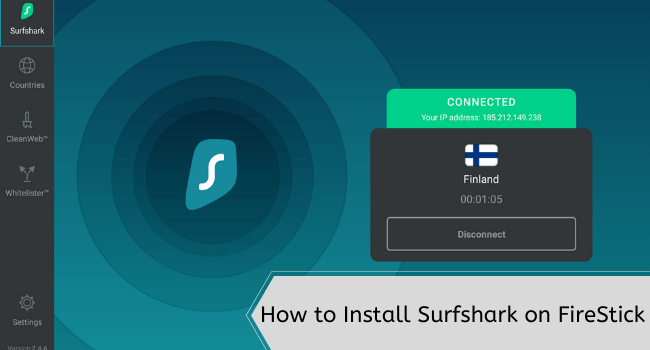 use surfshark on firestick