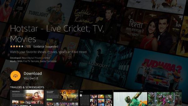 live hotstar app download