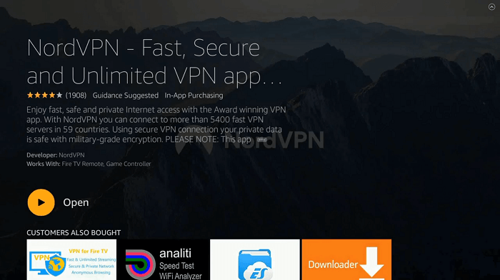 install nordvpn on firestick