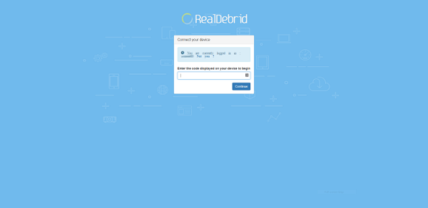 how to setup real debrid account