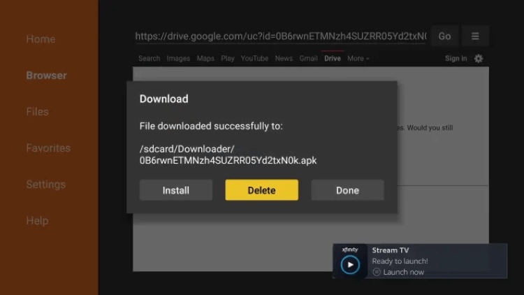 How-to Install-Xfinity-Stream-on-Firestick-Downloader-App-Step-18