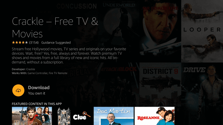 how to install crackle on firestick