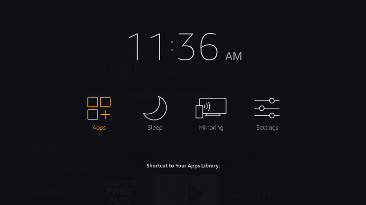 access-airy-tv-on-firestick-step1