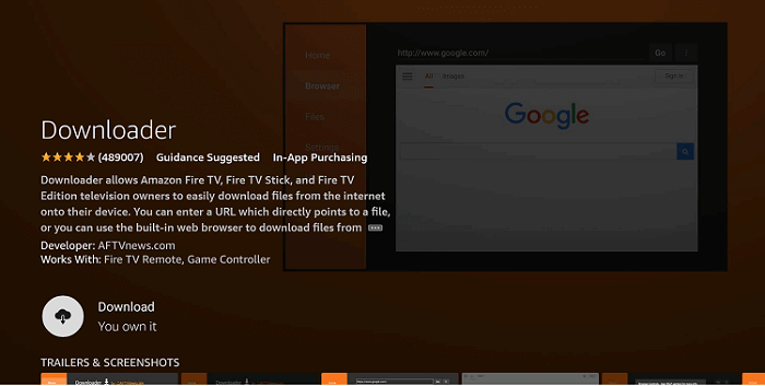 how to use remote mouse for fire tv