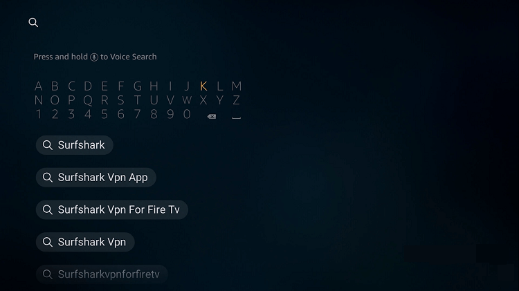 install-surfshark-on-firestick-Amazon-app-store-3