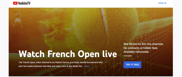 watch-french-open-with-youtube-tv