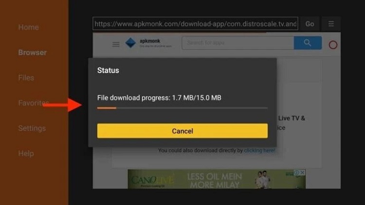 Install-and-watch-distrotv-using-downloader-method-on-firestick-18