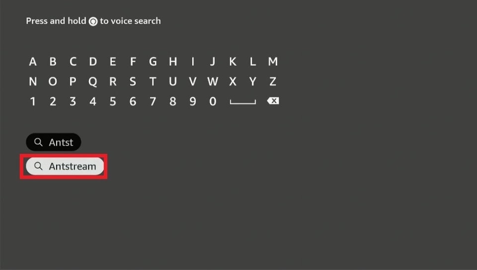 Install-Antstream-on-FireStick-Using-Amazon-App-Store-4