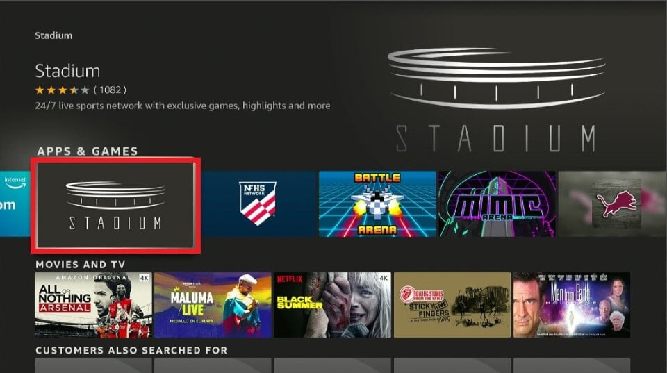 install-stadium-on-FireStick-for-Free-Sports-Streaming-using-official-method-5