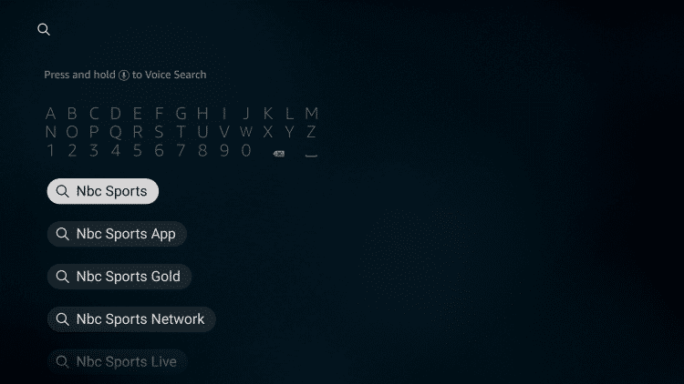 watch-nbc-sports-with-amazon-firestick-step-4