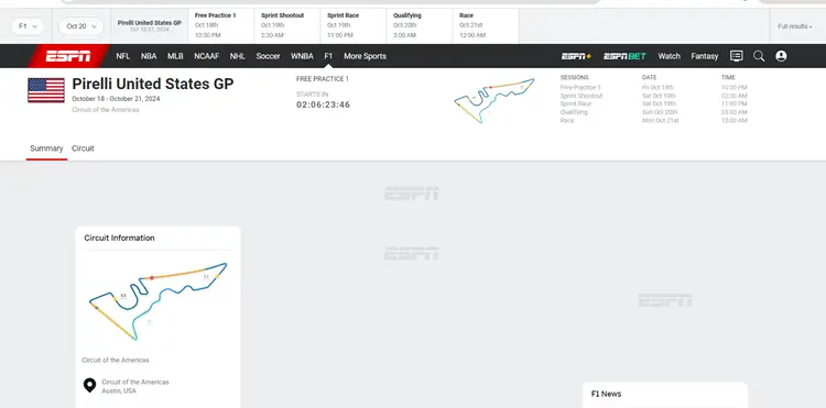 watch-US-gp-on-firestick-EPSN-ESPN+