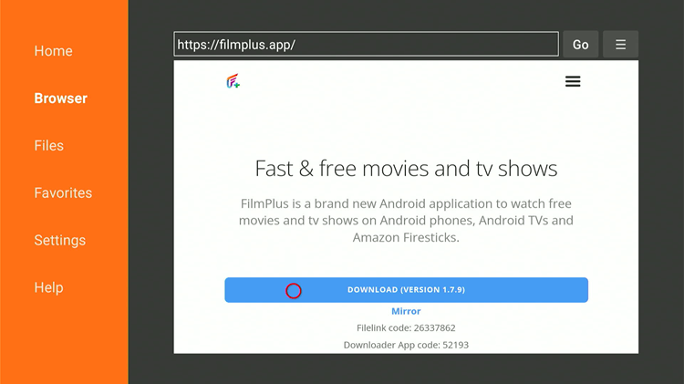 Install-Filmplus-on- FireStick-Using-the-Downloader-App-21