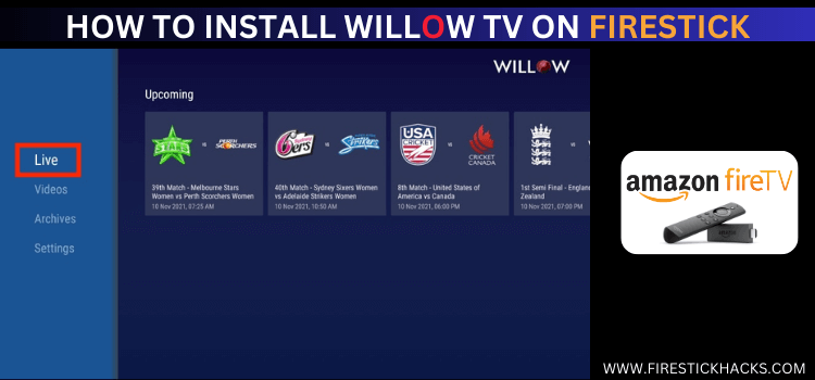 Willow tv hd live streaming hot sale