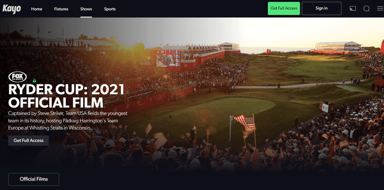 watch-ryder-cup-on-firestick-with-kayo-sports