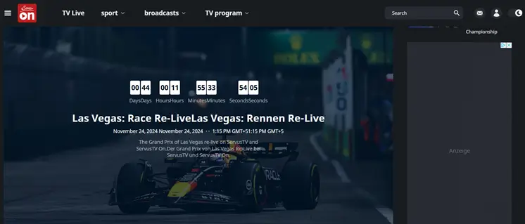 watch-Las-Vegas-GP-on-firestick-Servus-TV