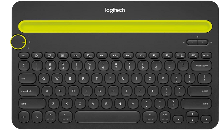 Best-Wireless-FireStick-Keyboards-LogitechK480-Wireless-keyboard