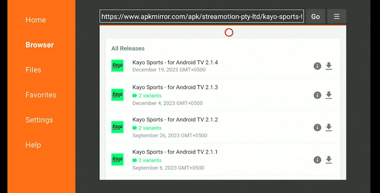 Install-Kayo-Sports-on-FireStick-using-downloader-app-21