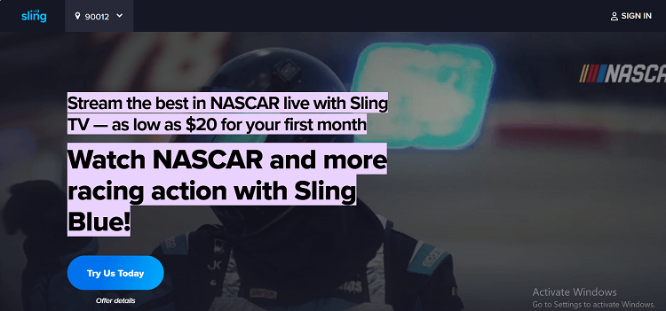 WATCH-NASCAR-ON-Firestick-SLING-TV