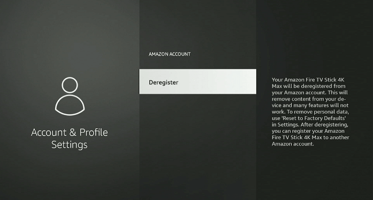 Ways-to-Fix-Home-is-Currently-Unavailable-on-FireStick-Deregister-your-Amazon-Account-4