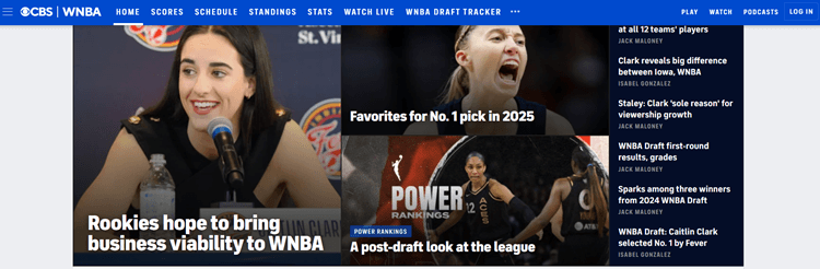 watch-WNBA-on-FireStick-CBS