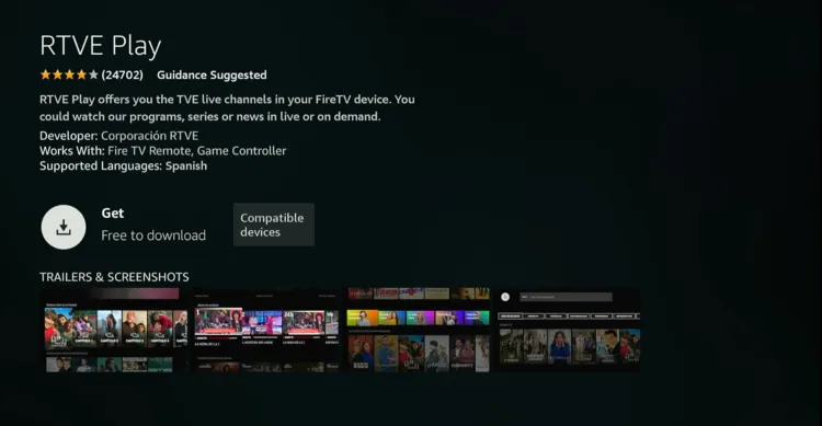 install-and-watch-RTVE-play-on-firestick-using-amazon-appstore-5