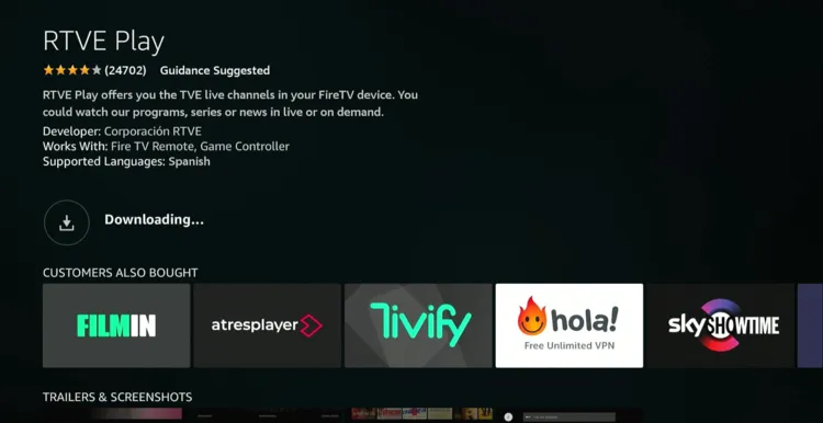 install-and-watch-RTVE-play-on-firestick-using-amazon-appstore-6