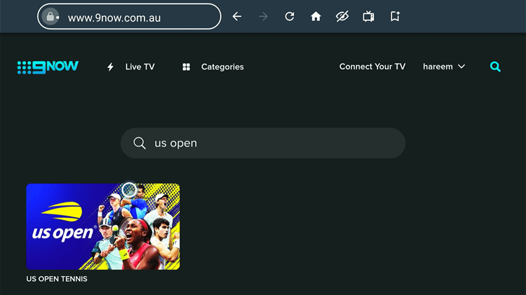 watch-US-Open-free-with-9now-on-firestick-browser-19