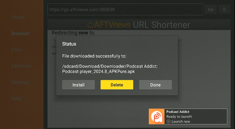 Install-Podcast-Addict-on-Firesitck-using-downloader-25