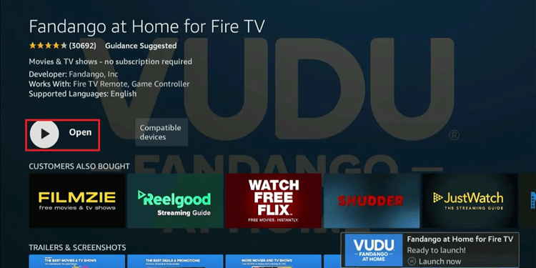 install-Vudu-on-firestick-Amazon-app-store-6