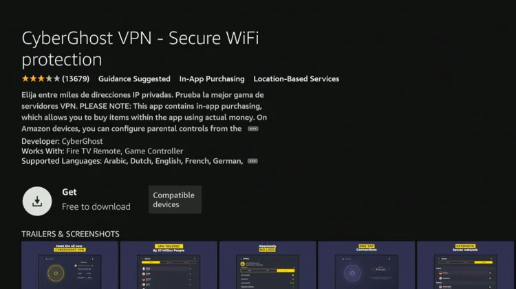 install-and-use-cyberghost-vpn-on-firestick-using-amazon-appstore-4