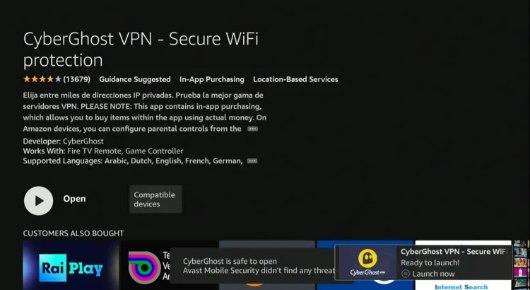 install-and-use-cyberghost-vpn-on-firestick-using-amazon-appstore-6