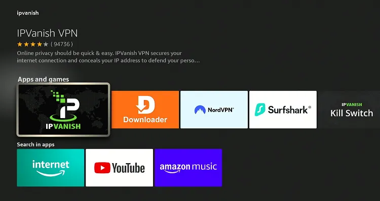 install-and-use-ip-vanish-on-firestick-using-amazon-appstore-3