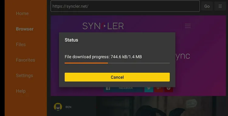 install-syncler-on-firestick-using-downloader-app-22