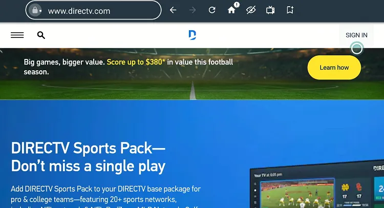 use-directv-on-firestick-using-amazon-silk-browser-13