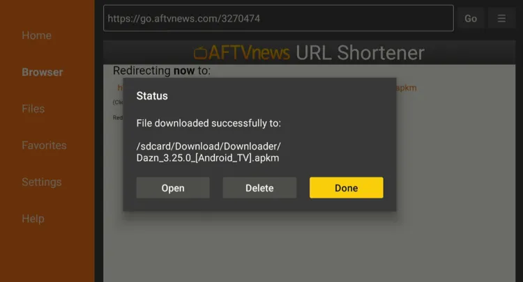 install-DAZN-on-firestick-using-downloader-app-23