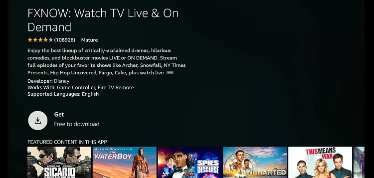 install-and-watch-fxnow-on-firestick-using-amazon-appstore-5