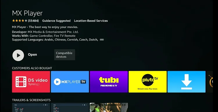 install-mx-player-on-firestick-using-amazon-appstore-6
