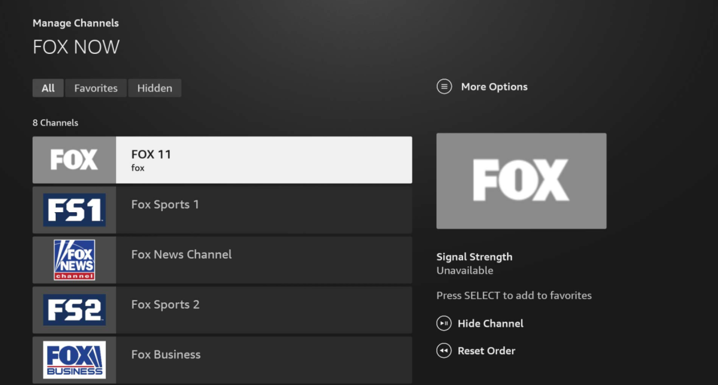 top-fox-channels