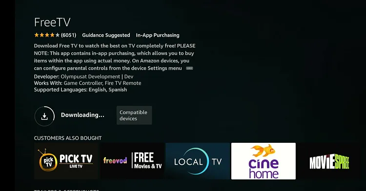 install-freetv-app-on-firestick-using-amazon-appstore-6