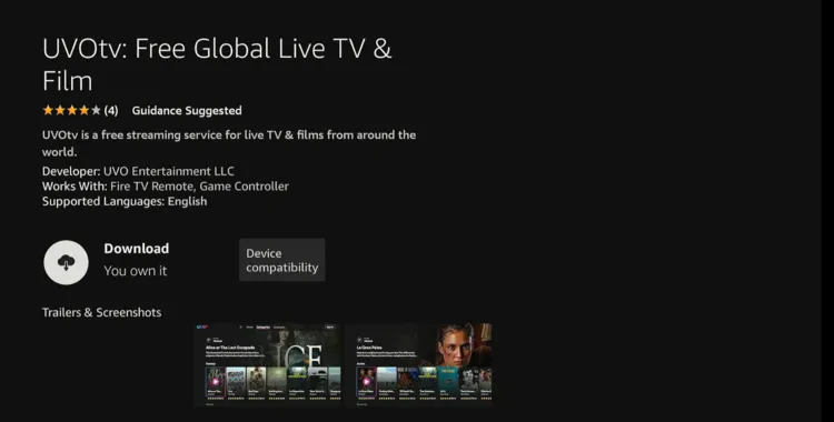 watch-italian-channels-on-firestick-using-UVOtv-app-4