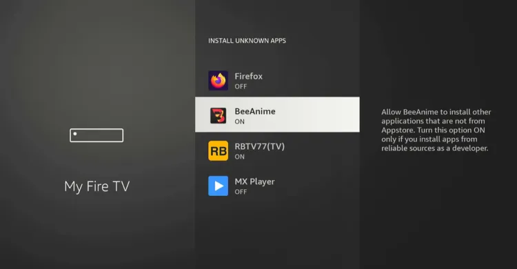 use-bee-anime-app-on-firestick-15