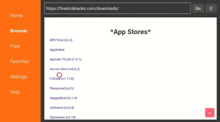 install-fdroid-on-firestick-using-downloader-app-21