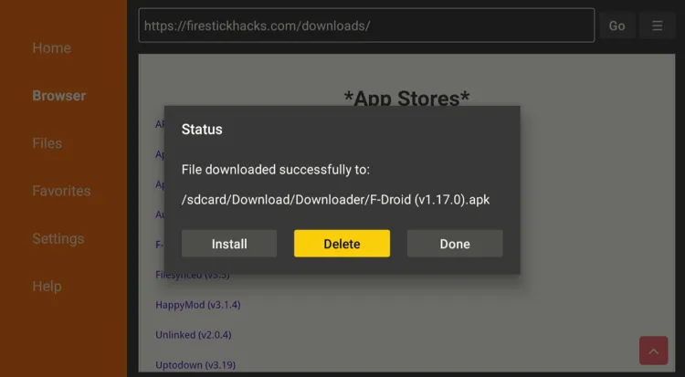 install-fdroid-on-firestick-using-downloader-app-25