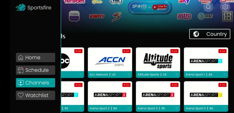 sportsfire-channels-of-differrent countries-1