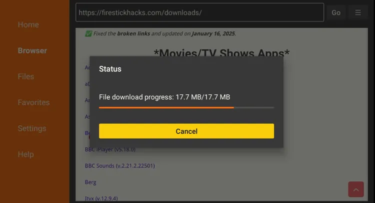 Install-BeeTV-on-FireStick-Using-Downloader-app-23