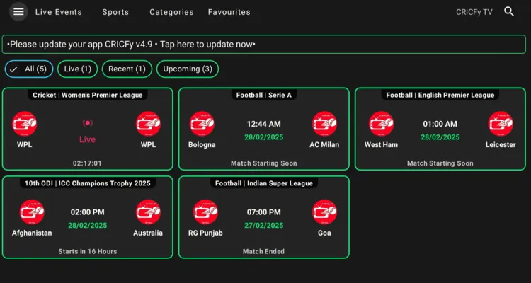 best-sports-apps-cricfy-tv