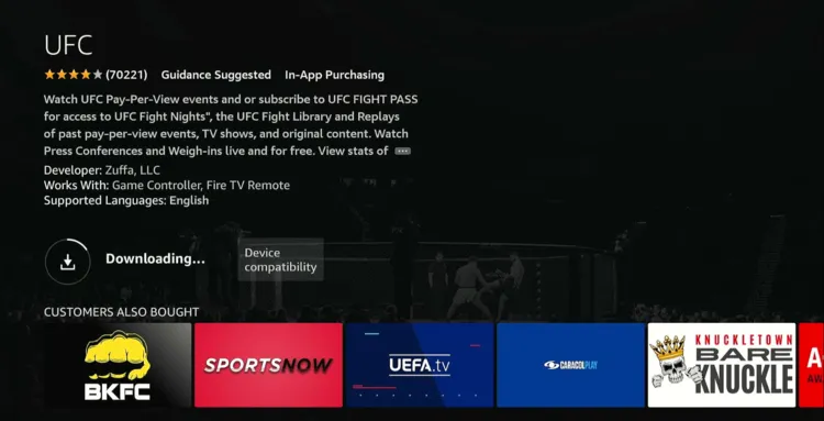 watch-ufc-315-on-firestick-using-amazon-app-store-6