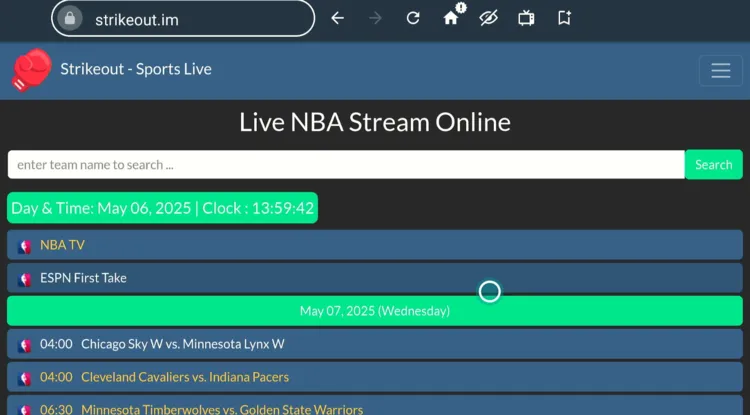 watch-NBA-on-firestick-amazon-silk-browser-15
